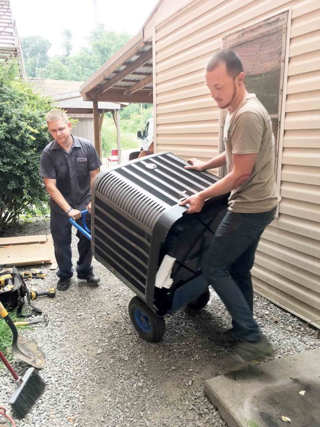 Groggs donates, installs AC and furnace at House to Home News, Sports